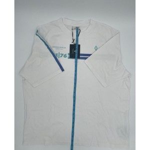 Marcelo Burlon CM|76 White Graphic T-Shirt Men’s Size Medium NEW With Tags